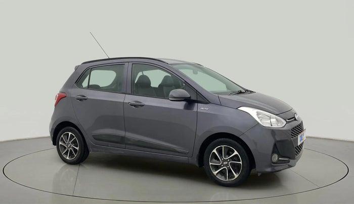2018 Hyundai Grand i10 SPORTZ AT 1.2 KAPPA VTVT, Petrol, Automatic, 70,472 km, Right Front Diagonal