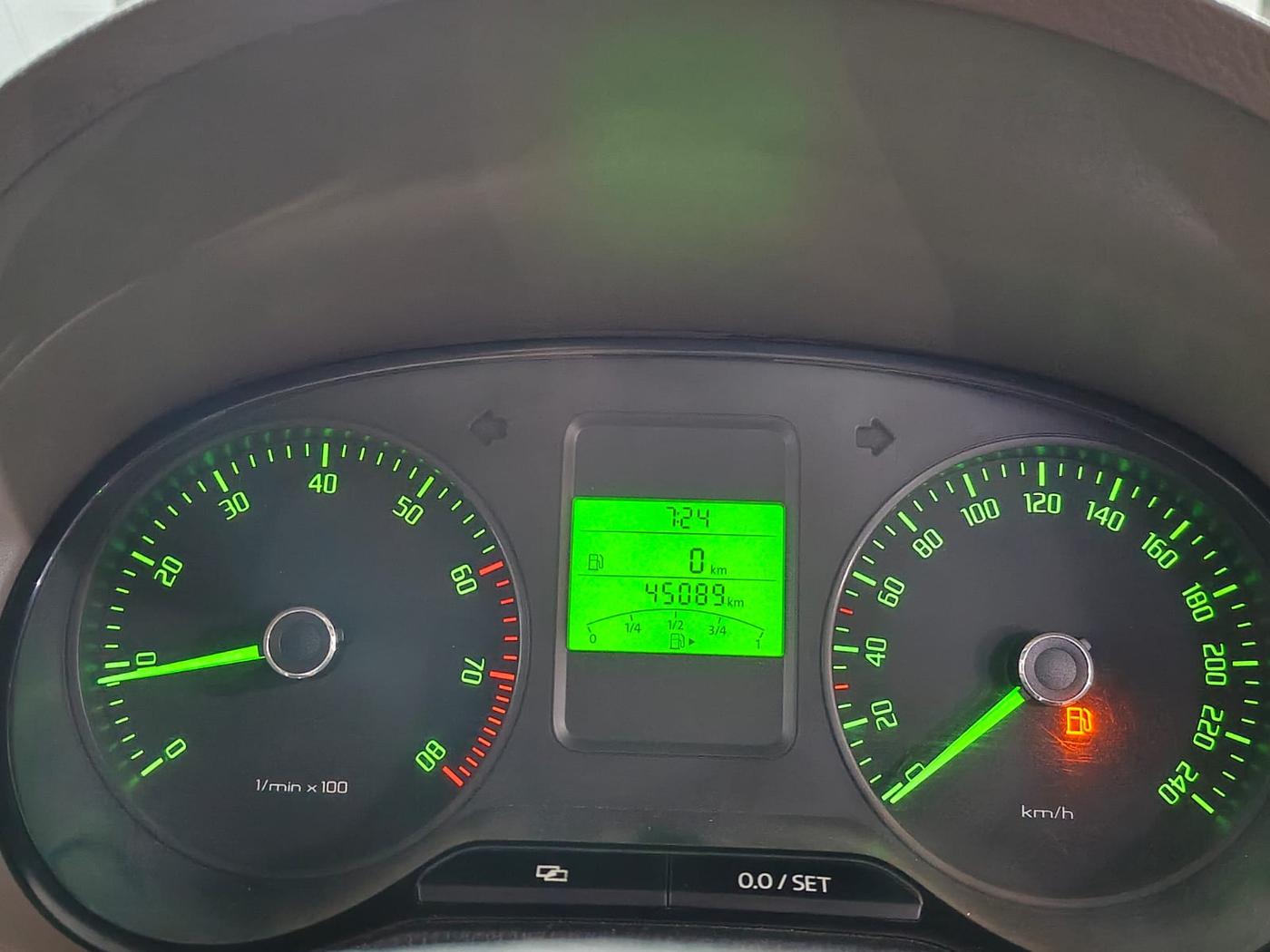 2013 Skoda Rapid ELEGANCE 1.6 MPI MT, Petrol, Manual, 45,311 km, Odometer Image