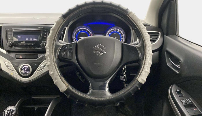 2016 Maruti Baleno DELTA PETROL 1.2, Petrol, Manual, 70,889 km, Steering Wheel Close Up