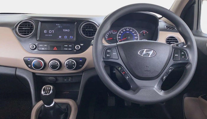 2019 Hyundai Grand i10 SPORTZ 1.2 KAPPA VTVT, Petrol, Manual, 58,313 km, Steering Wheel Close Up