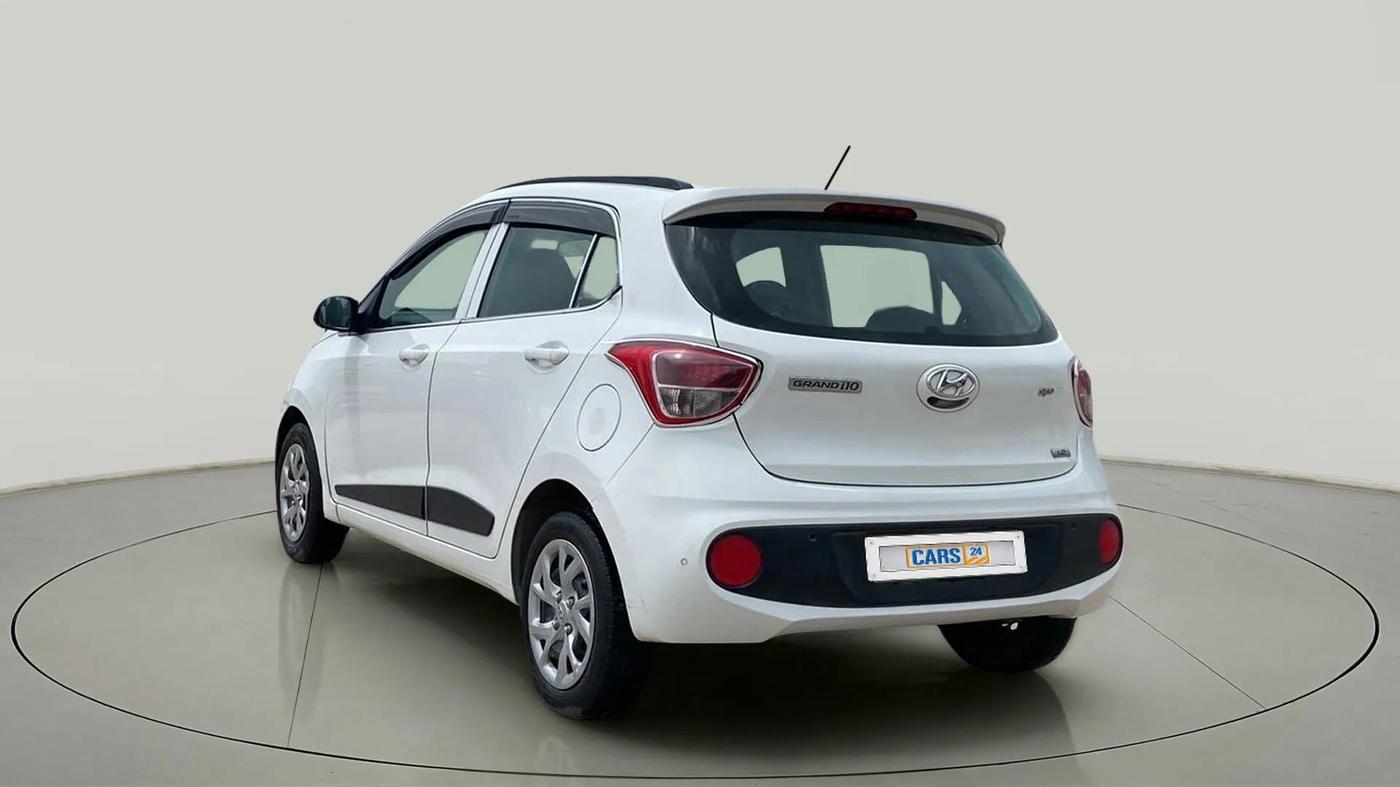 2019 Hyundai Grand i10 SPORTZ 1.2 KAPPA VTVT, Petrol, Manual, 58,313 km, Left Back Diagonal