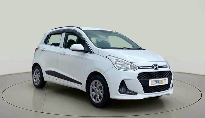 2019 Hyundai Grand i10 SPORTZ 1.2 KAPPA VTVT, Petrol, Manual, 58,313 km, Right Front Diagonal