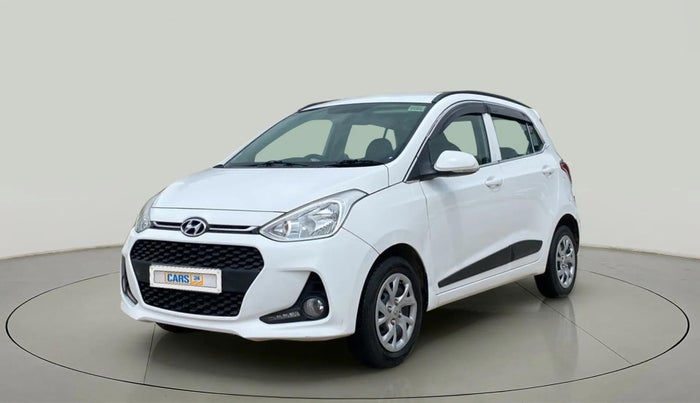 2019 Hyundai Grand i10 SPORTZ 1.2 KAPPA VTVT, Petrol, Manual, 58,313 km, Left Front Diagonal