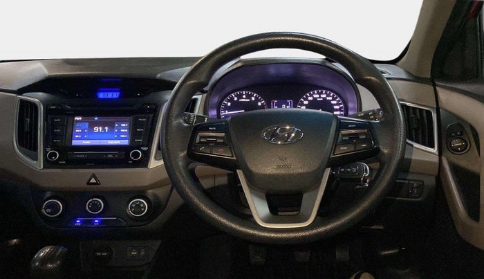 2017 Hyundai Creta E PLUS 1.6 PETROL, Petrol, Manual, 54,084 km, Steering Wheel Close Up