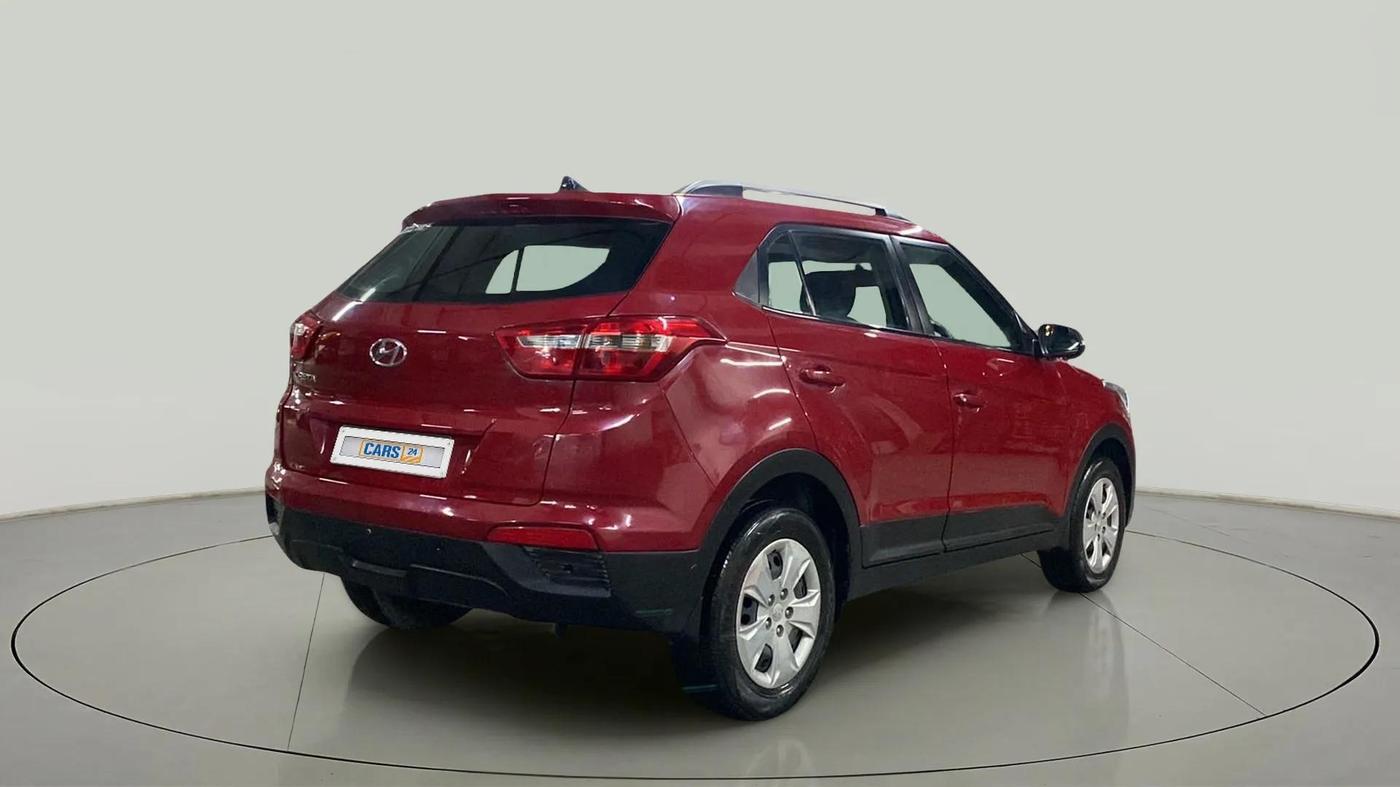 2017 Hyundai Creta E PLUS 1.6 PETROL, Petrol, Manual, 54,084 km, Right Back Diagonal