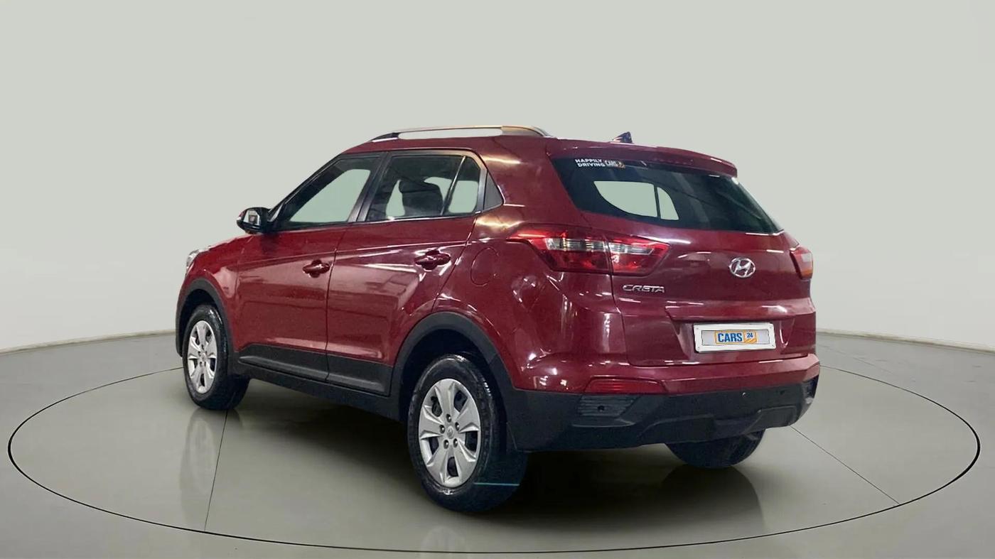 2017 Hyundai Creta E PLUS 1.6 PETROL, Petrol, Manual, 54,084 km, Left Back Diagonal