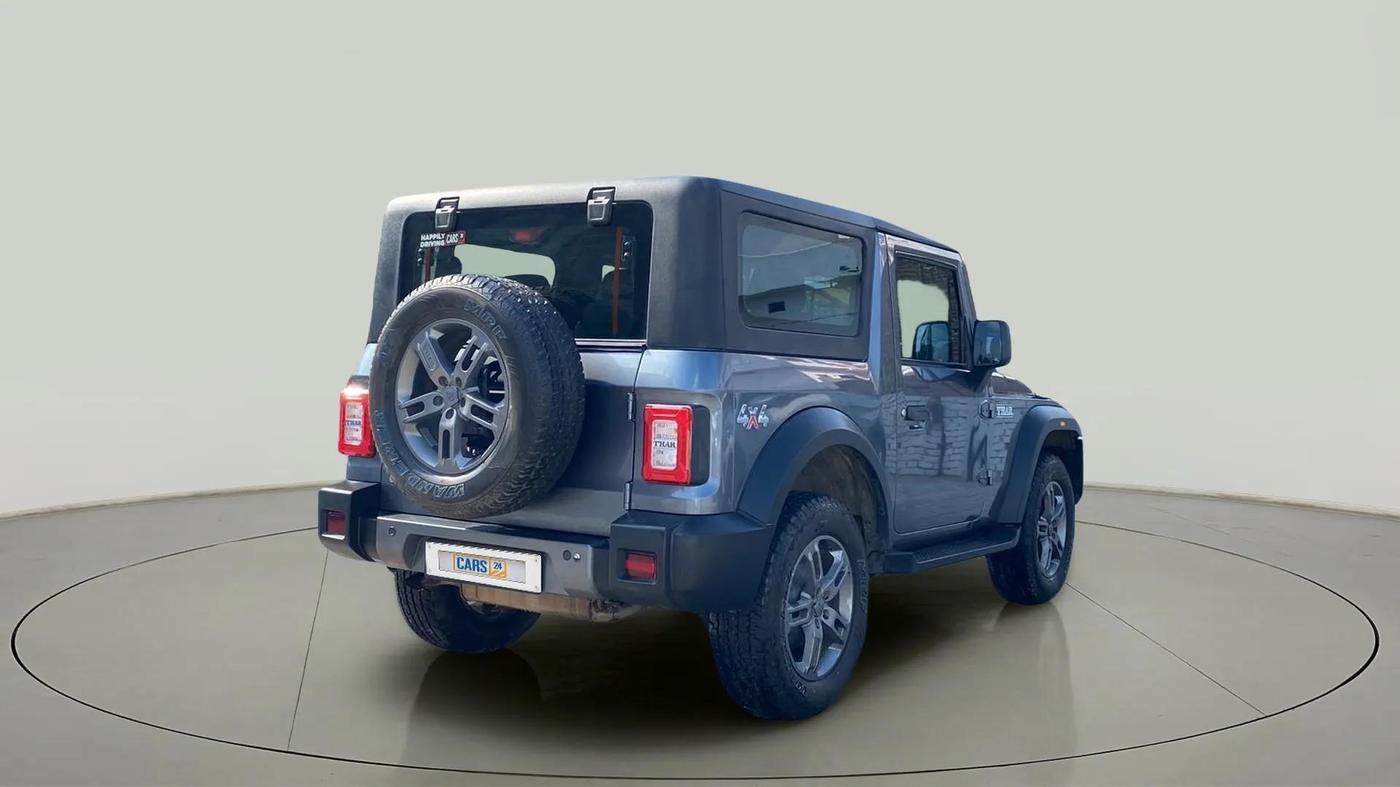 2021 Mahindra Thar LX HT PETROL 4WD MT, Petrol, Manual, 62,238 km, Right Back Diagonal