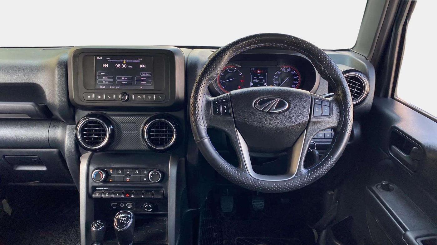 2021 Mahindra Thar LX HT PETROL 4WD MT, Petrol, Manual, 62,238 km, Steering Wheel Close Up
