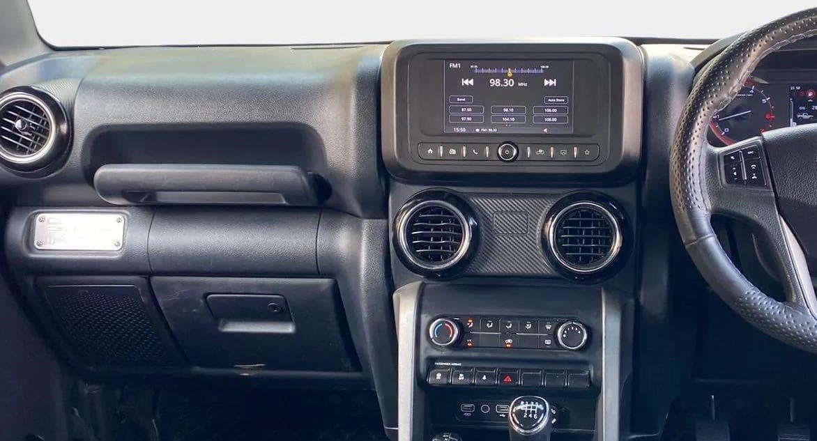 2021 Mahindra Thar LX HT PETROL 4WD MT, Petrol, Manual, 62,238 km, Air Conditioner