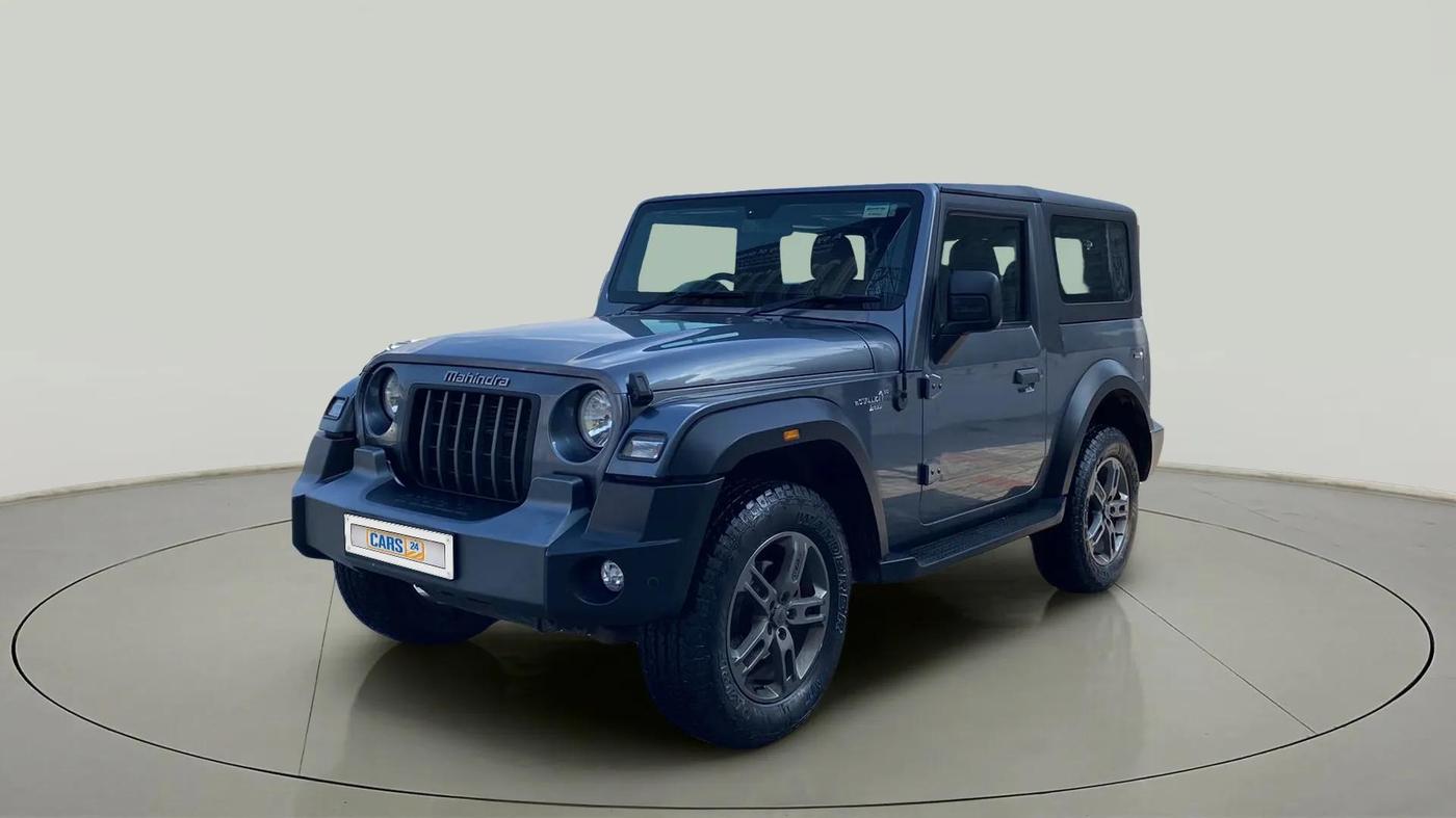2021 Mahindra Thar LX HT PETROL 4WD MT, Petrol, Manual, 62,238 km, Left Front Diagonal