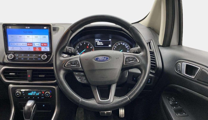 2019 Ford Ecosport TITANIUM 1.5L PETROL AT, Petrol, Automatic, 59,732 km, Steering Wheel Close Up