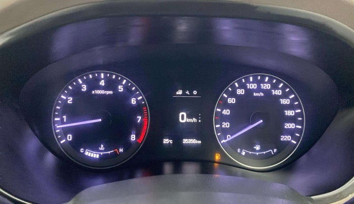 2016 Hyundai Elite i20 ASTA 1.2 (O), Petrol, Manual, 35,356 km, Odometer Image