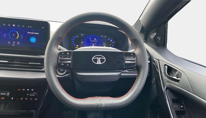 2024 Tata NEXON Creative Plus 1.5 Revotorq 6AMT Dark Edition, Diesel, Automatic, 33,022 km, Steering Wheel Close Up