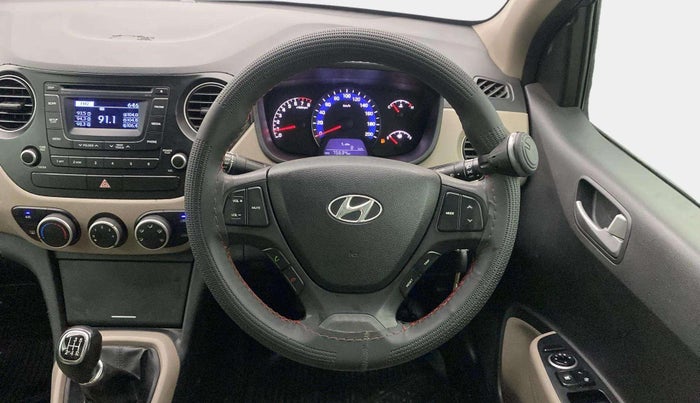 2014 Hyundai Xcent S 1.2, CNG, Manual, 75,627 km, Steering Wheel Close Up