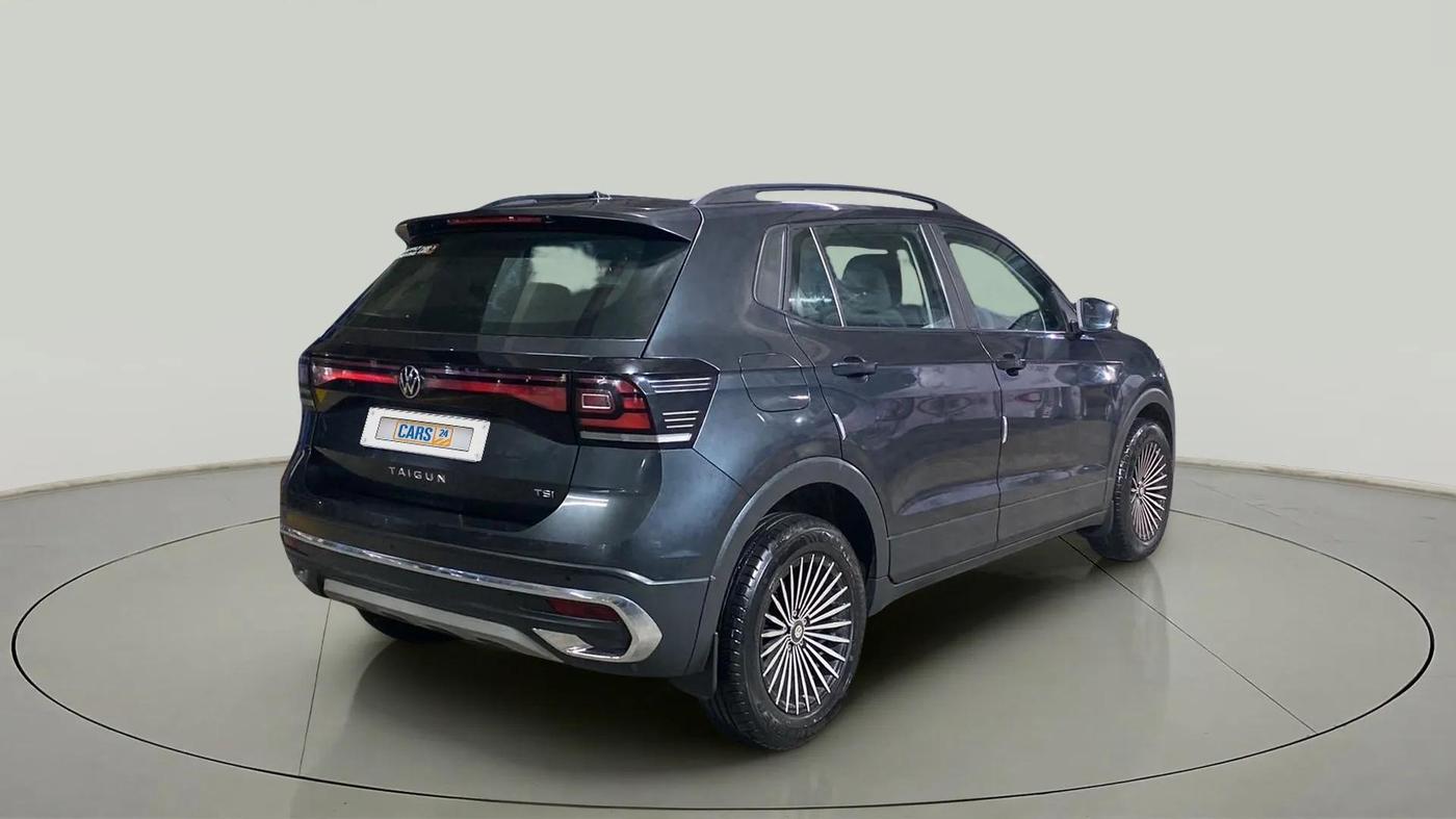 2024 Volkswagen TAIGUN COMFORTLINE 1.0 TSI MT, Petrol, Manual, 7,128 km, Right Back Diagonal
