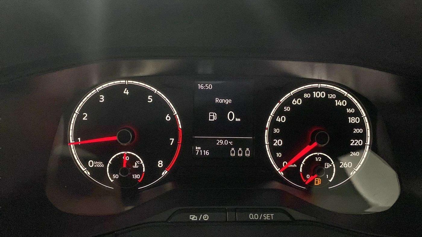 2024 Volkswagen TAIGUN COMFORTLINE 1.0 TSI MT, Petrol, Manual, 7,128 km, Odometer Image