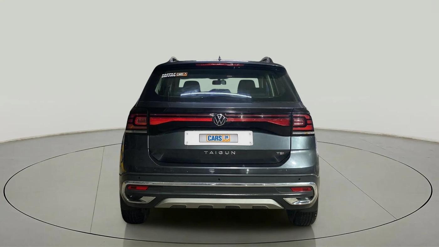2024 Volkswagen TAIGUN COMFORTLINE 1.0 TSI MT, Petrol, Manual, 7,128 km, Back/Rear