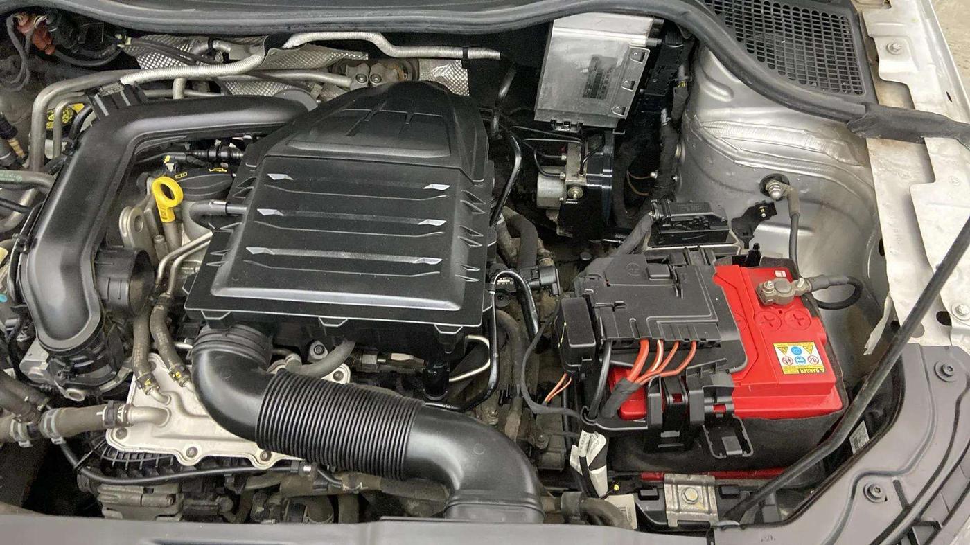 2021 Skoda Rapid STYLE AT TSI, Petrol, Automatic, 28,581 km, Engine View - Left