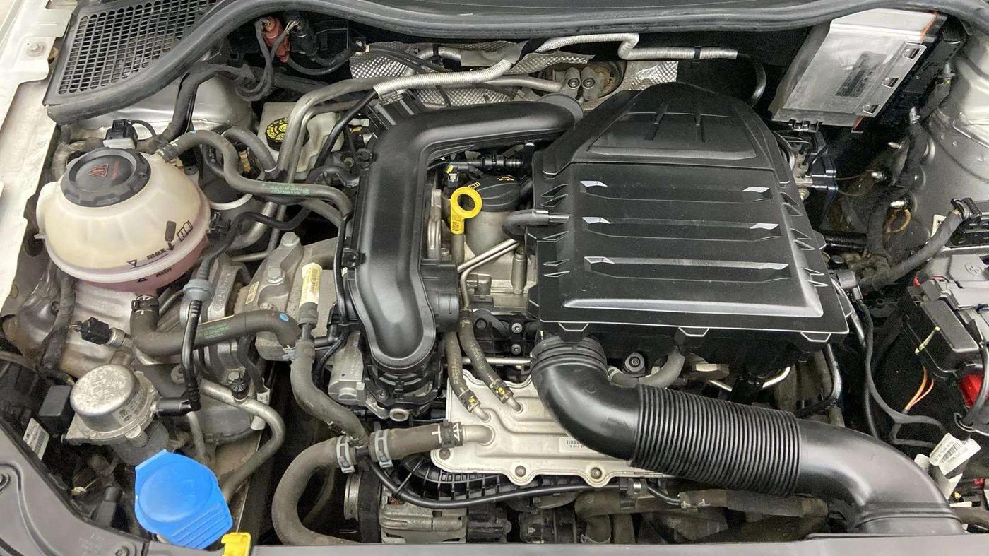 2021 Skoda Rapid STYLE AT TSI, Petrol, Automatic, 28,581 km, Engine View - Right