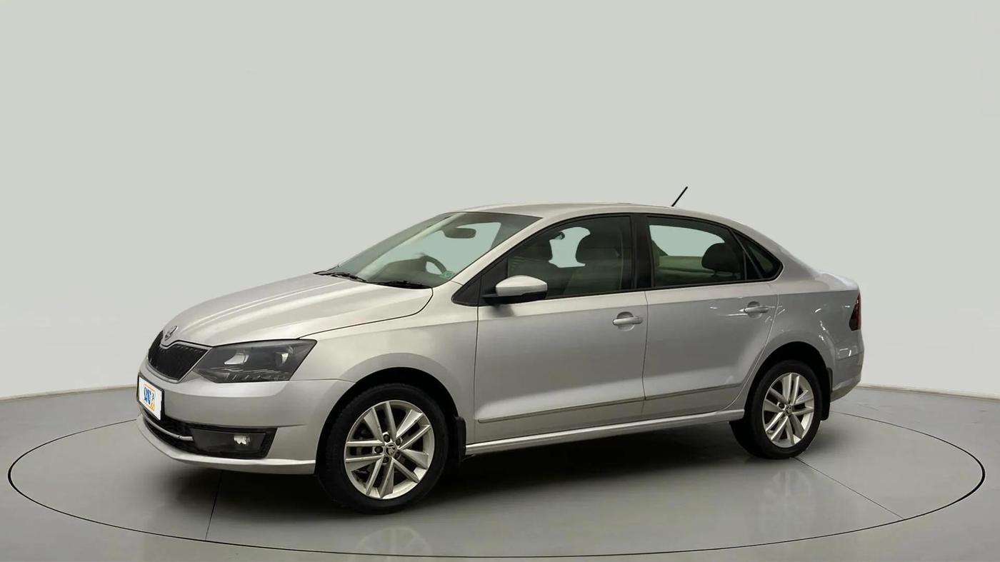 2021 Skoda Rapid STYLE AT TSI, Petrol, Automatic, 28,581 km, Left Front Diagonal