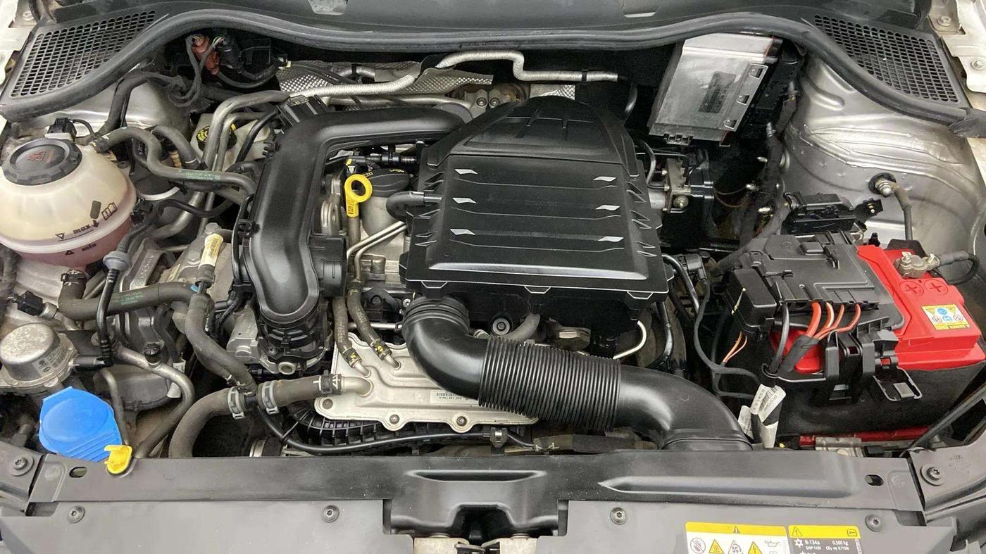 2021 Skoda Rapid STYLE AT TSI, Petrol, Automatic, 28,581 km, Engine View