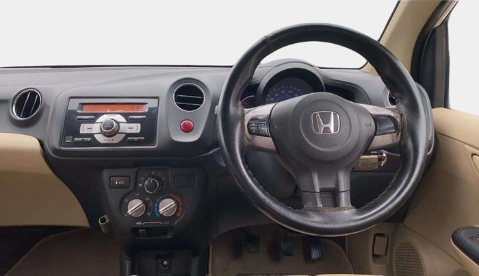 2015 Honda Amaze 1.2L I-VTEC S, Petrol, Manual, 86,211 km, Steering Wheel Close Up