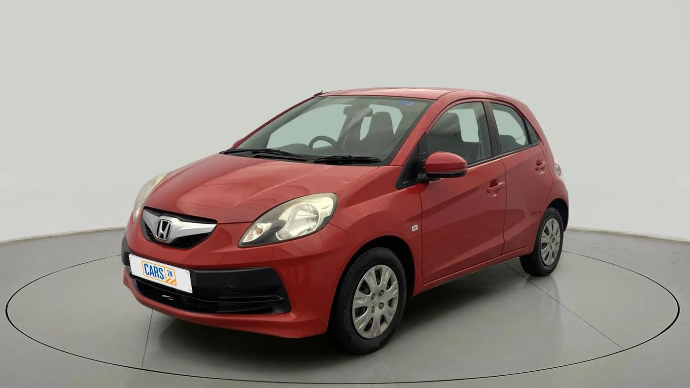 2014 Honda Brio S MT, Petrol, Manual, 49,457 km, Left Front Diagonal