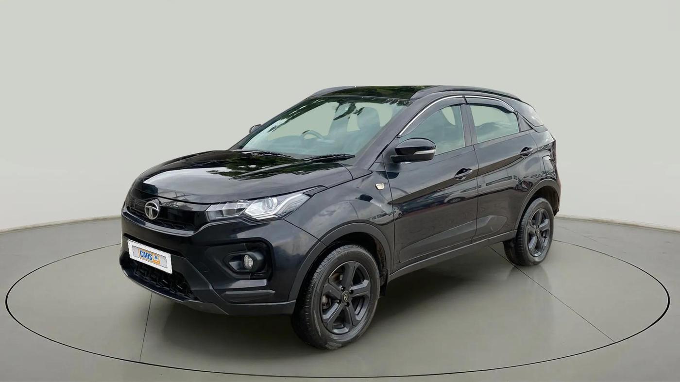 2022 Tata NEXON XZA PLUS DIESEL DARK EDITION, Diesel, Automatic, 31,760 km, Left Front Diagonal
