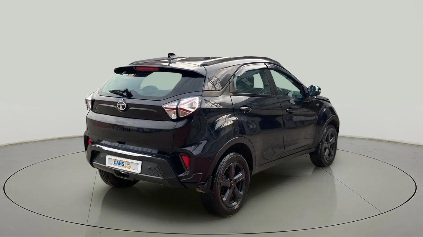 2022 Tata NEXON XZA PLUS DIESEL DARK EDITION, Diesel, Automatic, 31,760 km, Right Back Diagonal