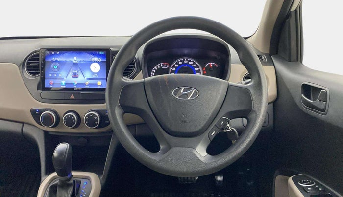 2016 Hyundai Grand i10 MAGNA AT 1.2 KAPPA VTVT, Petrol, Automatic, 45,828 km, Steering Wheel Close Up