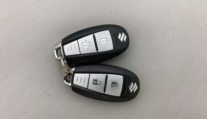 2018 Maruti Baleno ZETA CVT PETROL 1.2, Petrol, Automatic, 65,518 km, Key Close Up