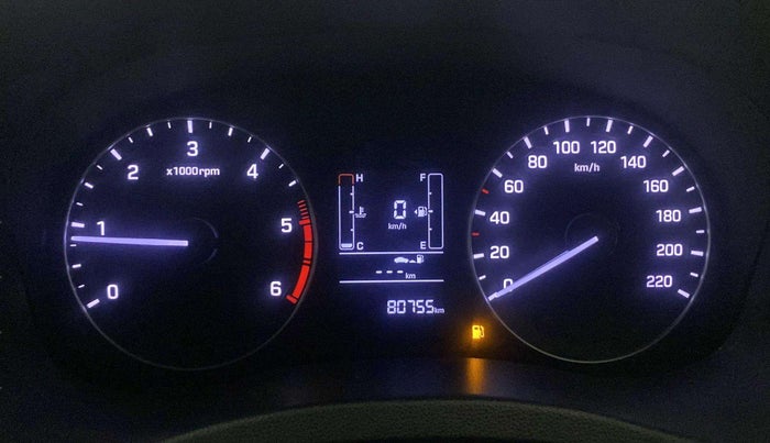 2018 Hyundai Creta E PLUS 1.4 DIESEL, Diesel, Manual, 80,755 km, Odometer Image