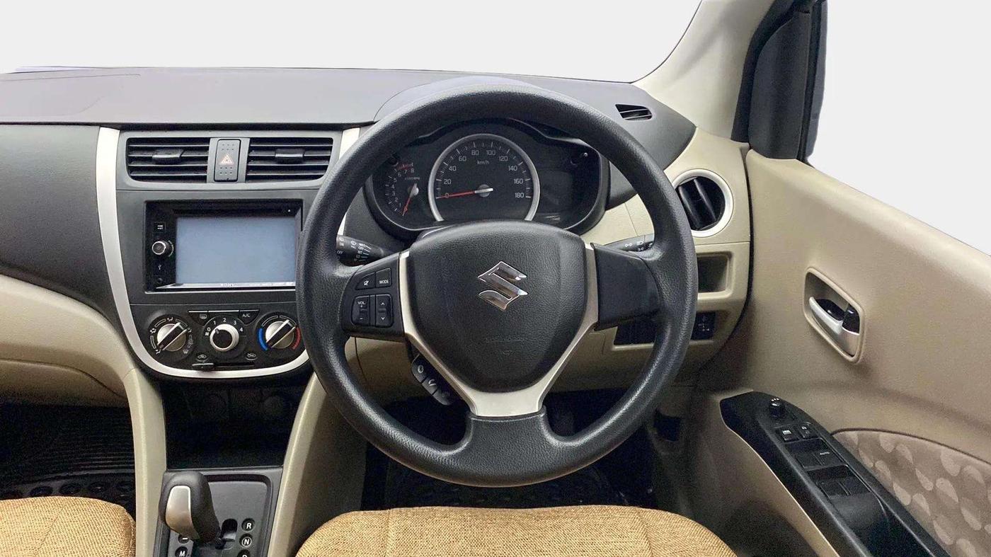 2017 Maruti Celerio ZXI AMT (O), Petrol, Automatic, 60,649 km, Steering Wheel Close Up