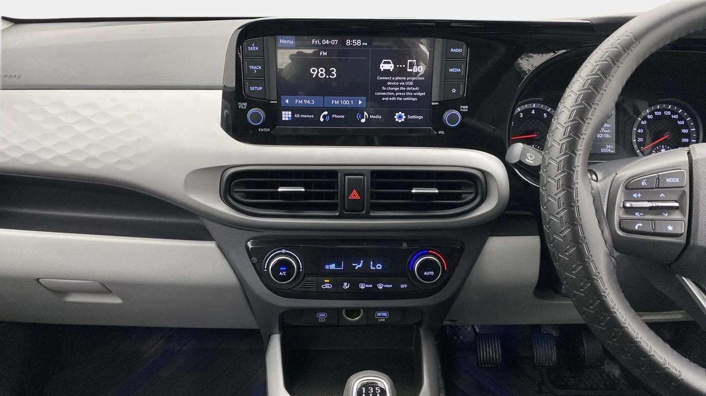 2023 Hyundai GRAND I10 NIOS SPORTZ 1.2 KAPPA VTVT, Petrol, Manual, 5,514 km, Air Conditioner