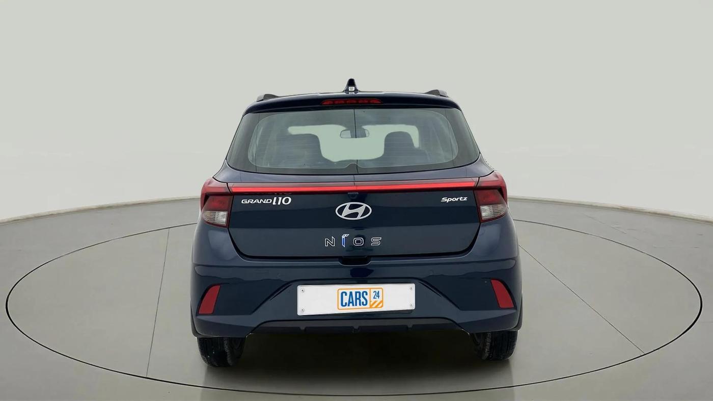 2023 Hyundai GRAND I10 NIOS SPORTZ 1.2 KAPPA VTVT, Petrol, Manual, 5,514 km, Back/Rear