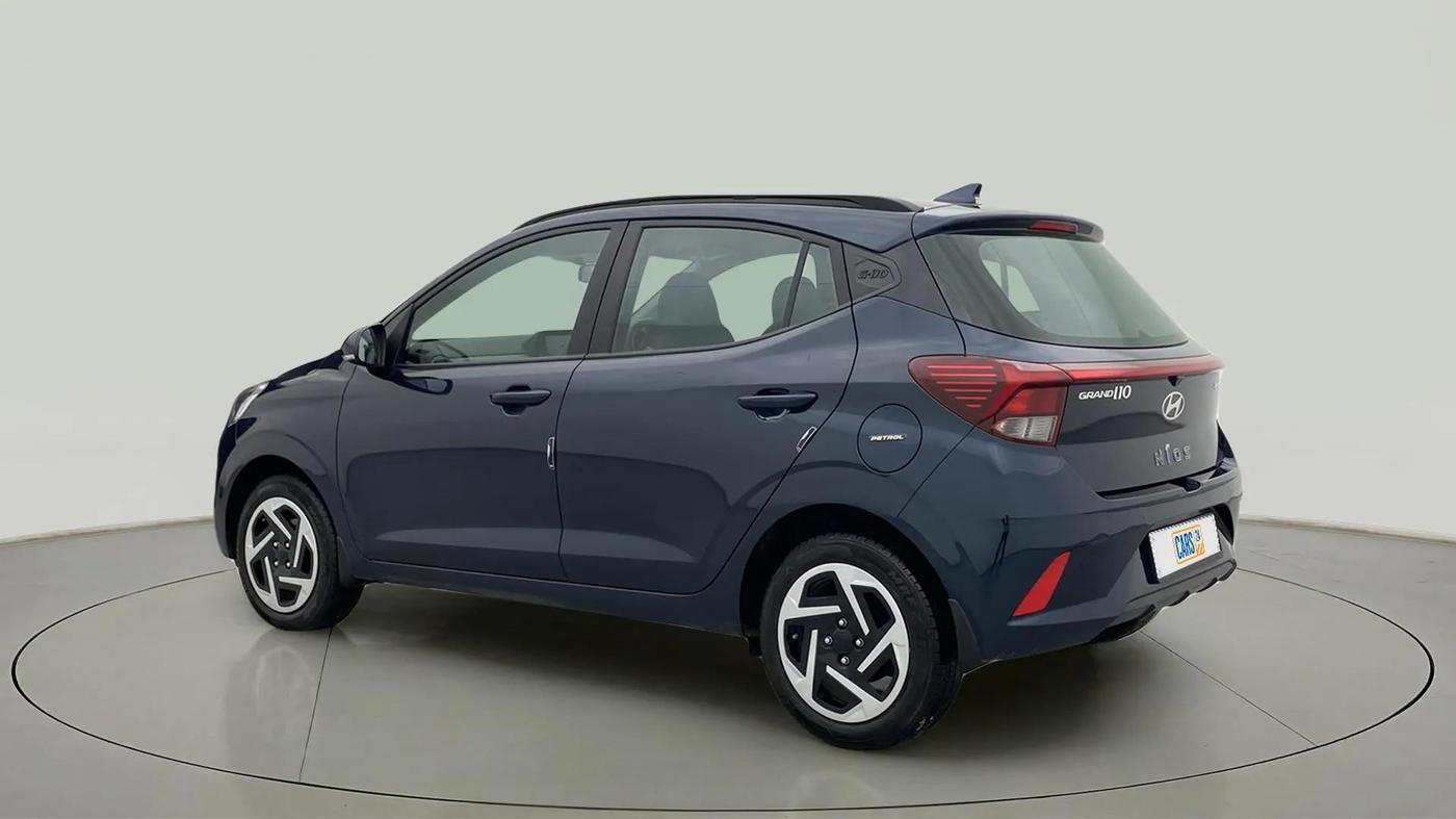 2023 Hyundai GRAND I10 NIOS SPORTZ 1.2 KAPPA VTVT, Petrol, Manual, 5,514 km, Left Back Diagonal