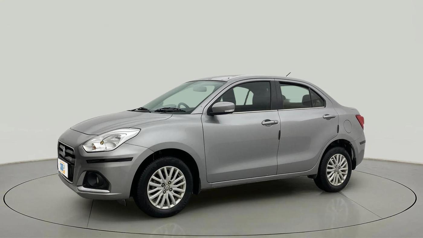 2021 Maruti Dzire ZXI AMT, Petrol, Automatic, 1,24,064 km, Left Front Diagonal