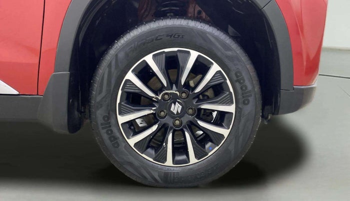 2021 Maruti Vitara Brezza ZXI PLUS DUAL TONE, Petrol, Manual, 1,08,832 km, Right Front Wheel