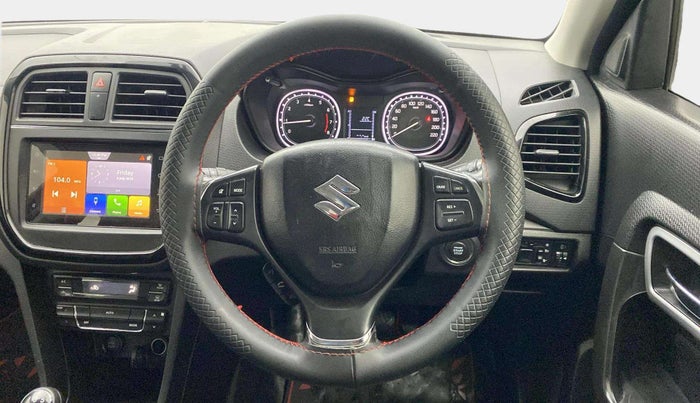 2021 Maruti Vitara Brezza ZXI PLUS DUAL TONE, Petrol, Manual, 1,08,832 km, Steering Wheel Close Up
