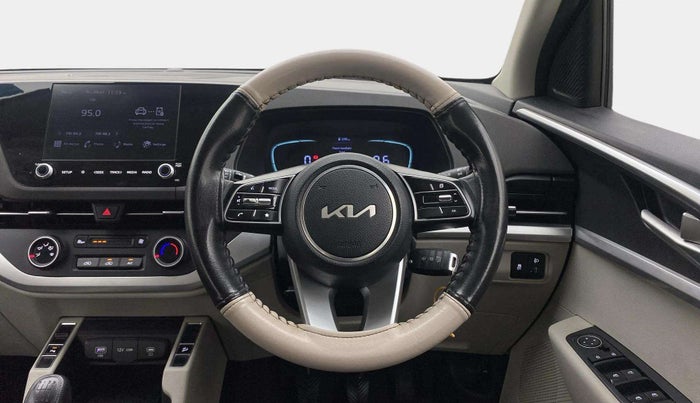 2022 KIA CARENS PRESTIGE 1.4 PETROL 7 STR, Petrol, Manual, 35,497 km, Steering Wheel Close Up