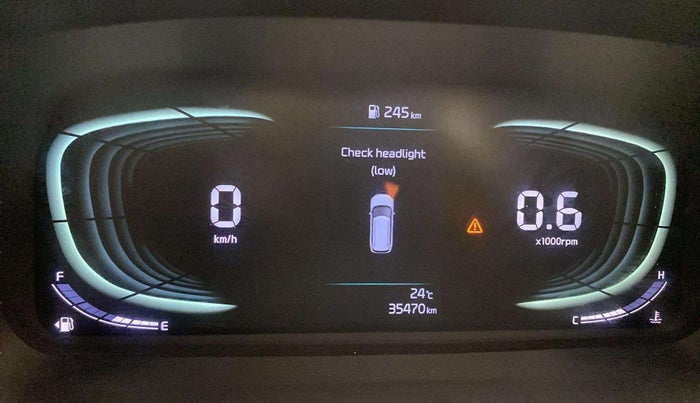 2022 KIA CARENS PRESTIGE 1.4 PETROL 7 STR, Petrol, Manual, 35,497 km, Odometer Image