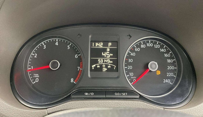 2017 Volkswagen Vento HIGHLINE PETROL AT, Petrol, Automatic, 53,146 km, Odometer Image