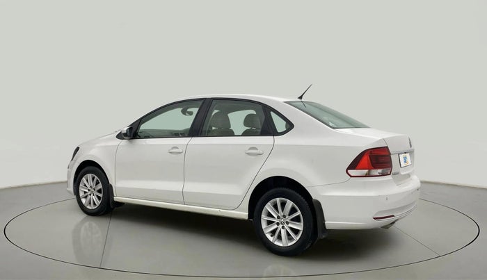 2017 Volkswagen Vento HIGHLINE PETROL AT, Petrol, Automatic, 53,146 km, Left Back Diagonal