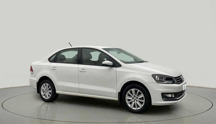 2017 Volkswagen Vento HIGHLINE PETROL AT, Petrol, Automatic, 53,146 km, Right Front Diagonal
