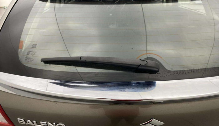 2021 Maruti Baleno ZETA PETROL 1.2, Petrol, Manual, 31,231 km, Rear Wiper