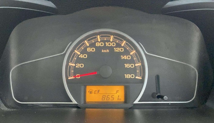 2021 Maruti Alto VXI, Petrol, Manual, 8,647 km, Odometer Image