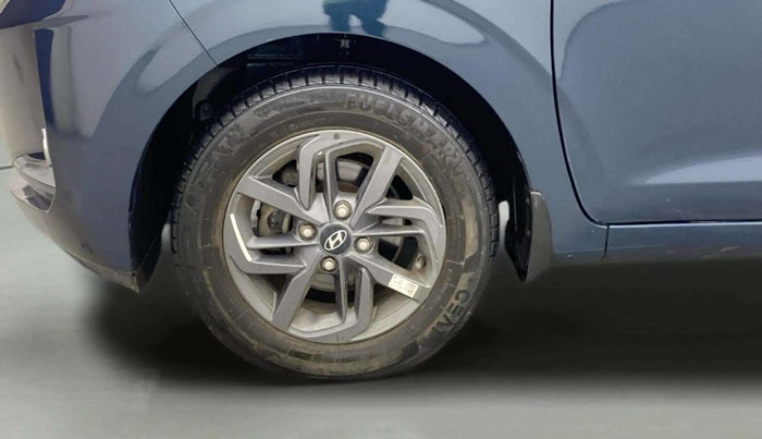 2021 Hyundai GRAND I10 NIOS SPORTZ AMT 1.2 KAPPA VTVT, Petrol, Automatic, 23,994 km, Left Front Wheel