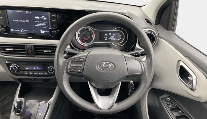 2021 Hyundai GRAND I10 NIOS SPORTZ AMT 1.2 KAPPA VTVT, Petrol, Automatic, 23,994 km, Steering Wheel Close Up