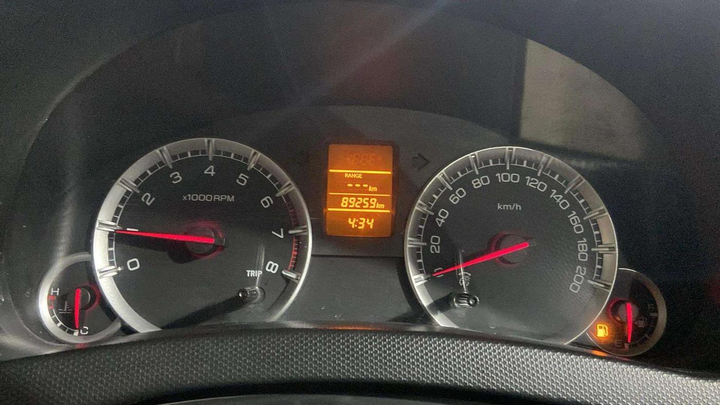 2016 Maruti Swift Dzire VXI, Petrol, Manual, 89,251 km, Odometer Image