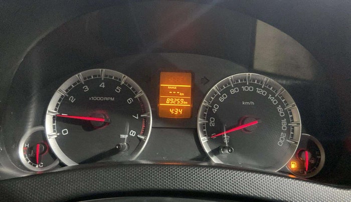 2016 Maruti Swift Dzire VXI, Petrol, Manual, 89,251 km, Odometer Image